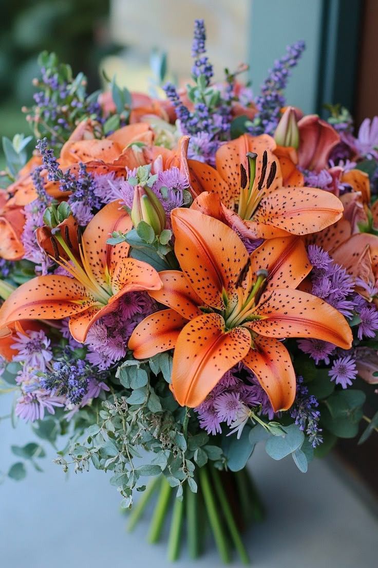 Unique seasonal exotic flowers